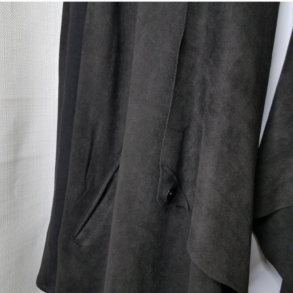 Blank NYC black Cloud Nine drape jacket - Picture 10 of 11